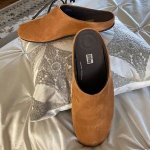 Men’s  mule Fit Flop  suede slippers